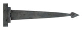 From The Anvil - Beeswax 15" Arrow Head T Hinge (pair) | Sku. 33843 | Trade Door Handles.