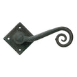 From The Anvil - Beeswax Monkeytail Lever on Rose Set (Diamond) | Sku. 33848 | Trade Door Handles.