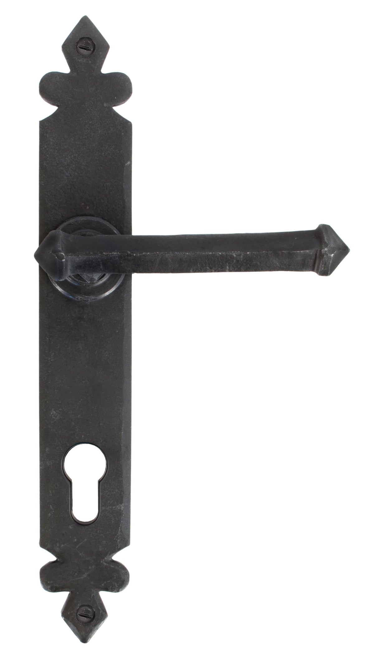 From The Anvil - Beeswax Tudor Lever Espag. Lock Set | Sku. 33854 | Trade Door Handles.
