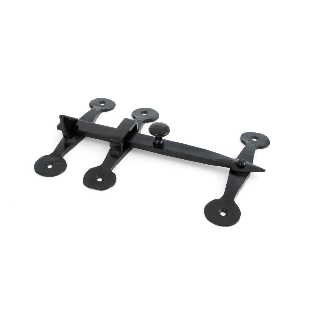 From The Anvil - Black Oxford Privacy Latch Set | Sku. 33863 | Trade Door Handles.