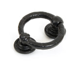 From The Anvil - Black 4" Ring Door Knocker | Sku. 33869 | Trade Door Handles.