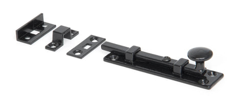 From The Anvil - Black 4" Universal Knob Bolt | Sku. 33871 | Trade Door Handles.