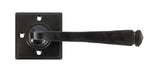 From The Anvil - Black Avon Lever on Rose Set Unsprung | Sku. 33873 | Trade Door Handles.
