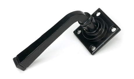 From The Anvil - Black Avon Lever on Rose Set Unsprung | Sku. 33873 | Trade Door Handles.