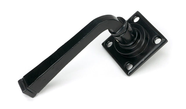 From The Anvil - Black Avon Lever on Rose Set Unsprung | Sku. 33873 | Trade Door Handles.