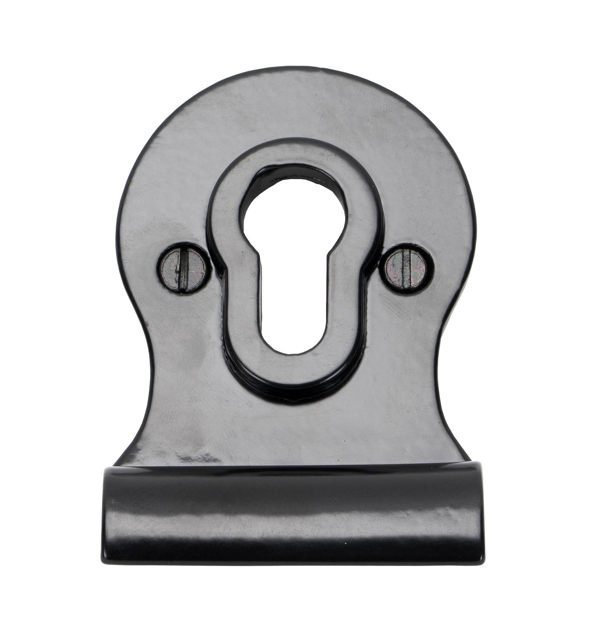 From The Anvil - Black Euro Door Pull | Sku. 33875 | Trade Door Handles.