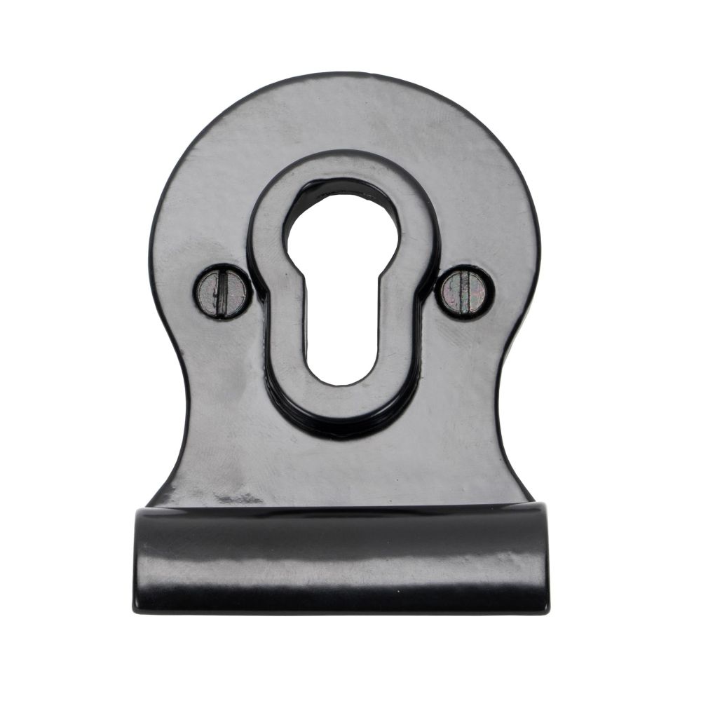 From The Anvil - Black Euro Door Pull | Sku. 33875 | Trade Door Handles.