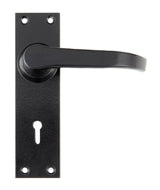From The Anvil - Black Deluxe Lever Lock Set | Sku. 33877 | Trade Door Handles.