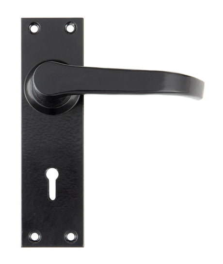 From The Anvil - Black Deluxe Lever Lock Set | Sku. 33877 | Trade Door Handles.