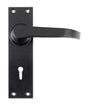 From The Anvil - Black Deluxe Lever Lock Set | Sku. 33877 | Trade Door Handles.