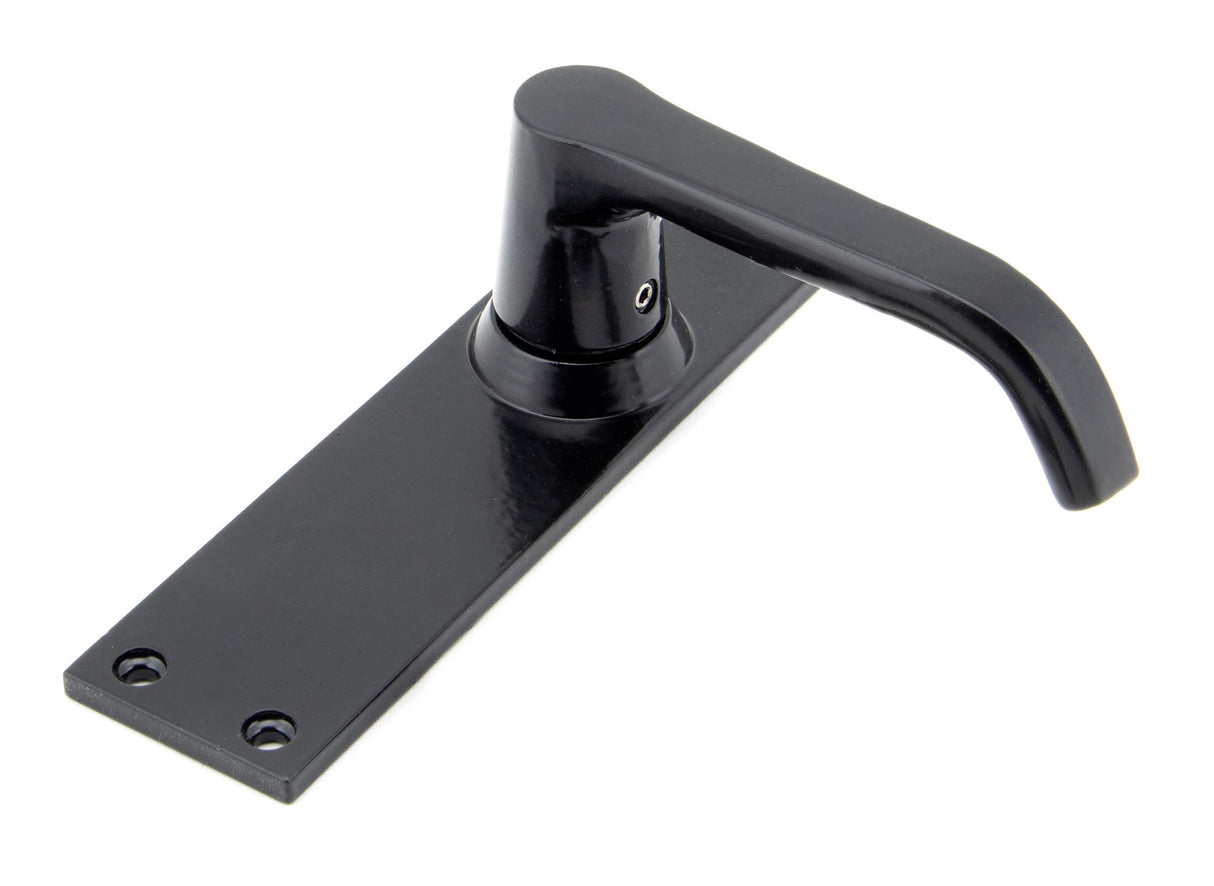 From The Anvil - Black Deluxe Lever Latch Set | Sku. 33878 | Trade Door Handles.