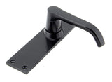 From The Anvil - Black Deluxe Lever Latch Set | Sku. 33878 | Trade Door Handles.