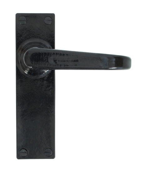 From The Anvil - Black Deluxe Lever Latch Set | Sku. 33878 | Trade Door Handles.