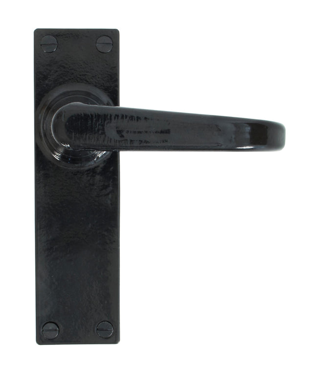 From The Anvil - Black Deluxe Lever Latch Set | Sku. 33878 | Trade Door Handles.