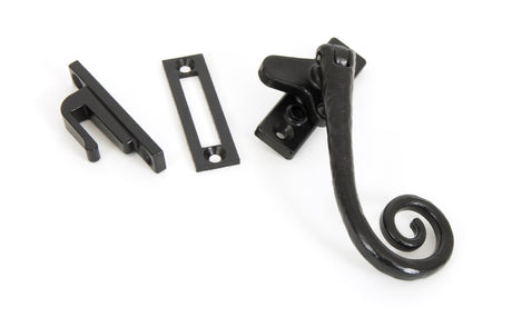 From The Anvil - Black Locking Deluxe Monkeytail Fastener - RH | Sku. 33881 | Trade Door Handles.