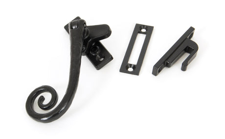 From The Anvil - Black Locking Deluxe Monkeytail Fastener - LH | Sku. 33882 | Trade Door Handles.