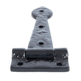 From The Anvil - Black Textured 6" Cast T Hinge (pair) | Sku. 33884 | Trade Door Handles.