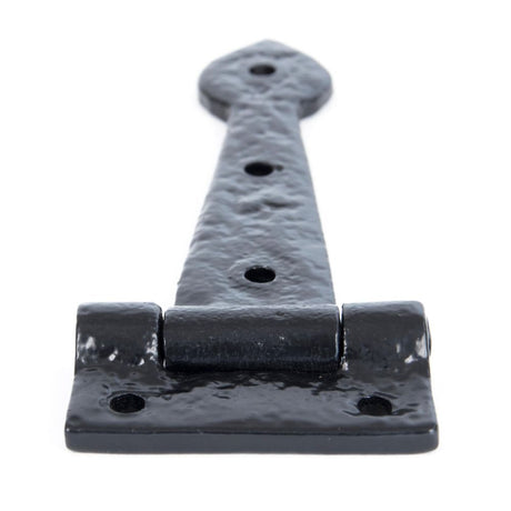 From The Anvil - Black Textured 6" Cast T Hinge (pair) | Sku. 33884 | Trade Door Handles.