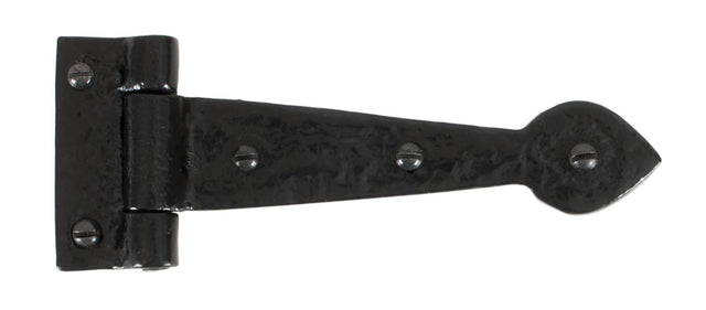 From The Anvil - Black Textured 6" Cast T Hinge (pair) | Sku. 33884 | Trade Door Handles.