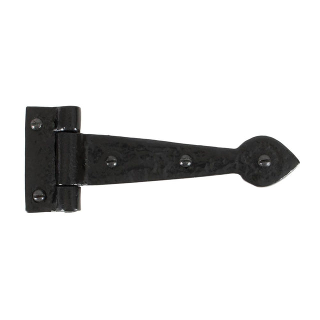 From The Anvil - Black Textured 6" Cast T Hinge (pair) | Sku. 33884 | Trade Door Handles.