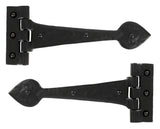From The Anvil - Black Textured 10‚¬Å¡½" Cast T Hinge (pair) | Sku. 33885 | Trade Door Handles.
