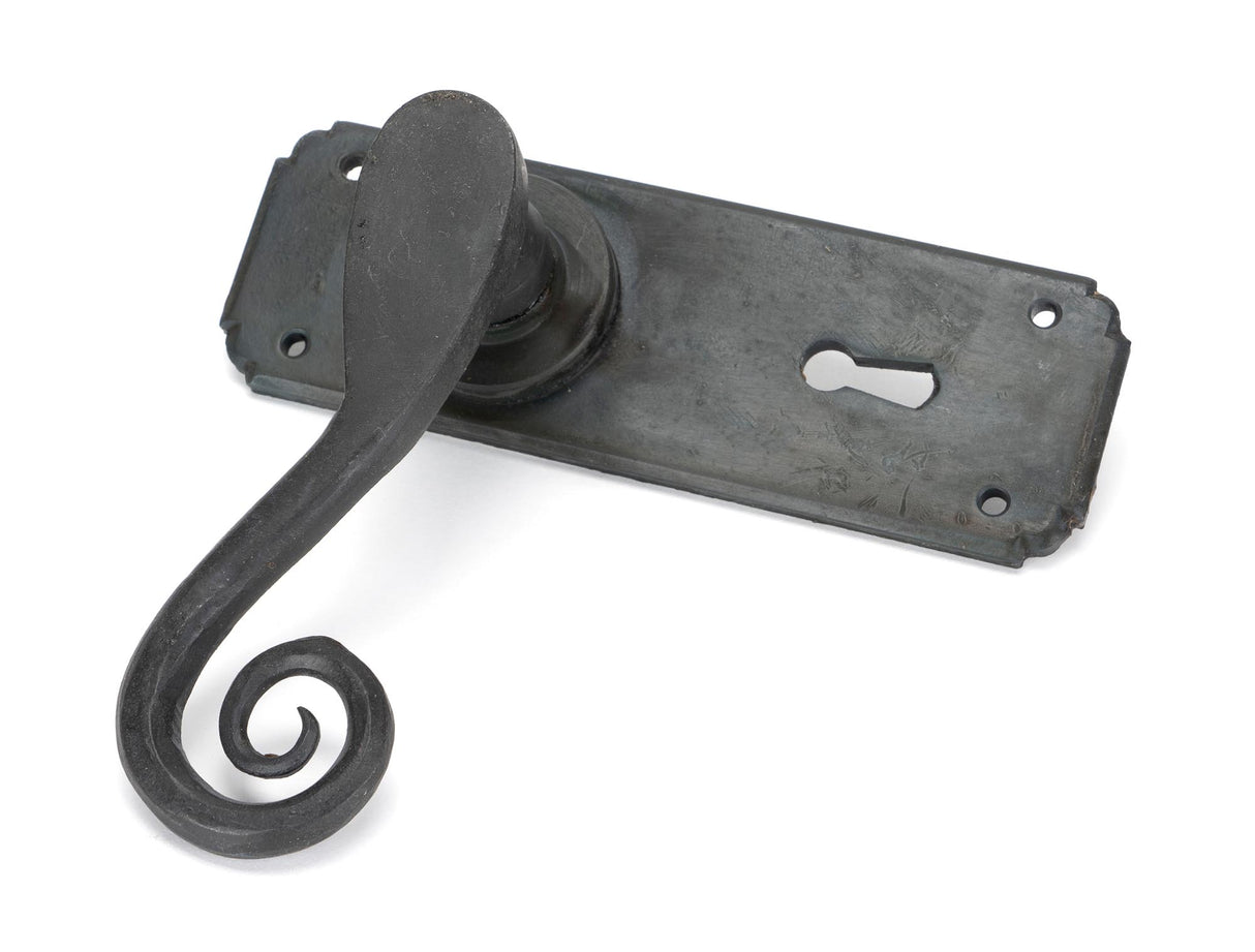 From The Anvil - Beeswax Monkeytail Lever Lock Set | Sku. 33900 | Trade Door Handles.