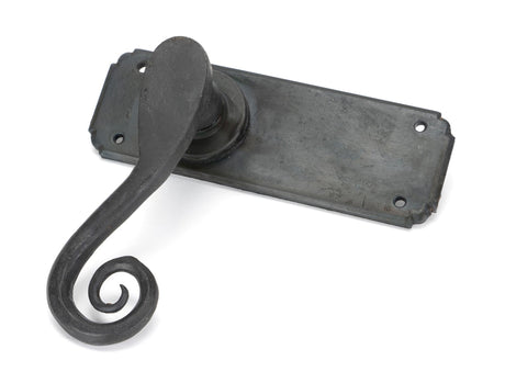 From The Anvil - Beeswax Monkeytail Lever Latch Set | Sku. 33901 | Trade Door Handles.