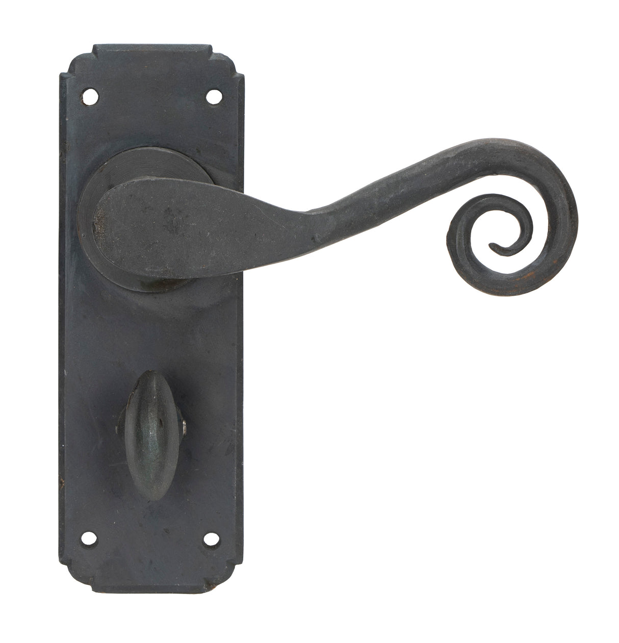 From The Anvil - Beeswax Monkeytail Lever Bathroom Set | Sku. 33902 | Trade Door Handles.