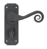 From The Anvil - Beeswax Monkeytail Lever Bathroom Set | Sku. 33902 | Trade Door Handles.