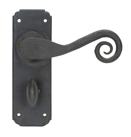 From The Anvil - Beeswax Monkeytail Lever Bathroom Set | Sku. 33902 | Trade Door Handles.