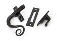 From The Anvil - Black Locking Monkeytail Fastener - LH | Sku. 33952 | Trade Door Handles.