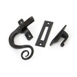 From The Anvil - Black Locking Monkeytail Fastener - LH | Sku. 33952 | Trade Door Handles.