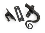 From The Anvil - Black Locking Monkeytail Fastener - RH | Sku. 33953 | Trade Door Handles.