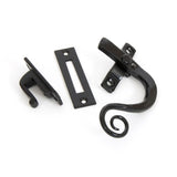 From The Anvil - Black Locking Monkeytail Fastener - RH | Sku. 33953 | Trade Door Handles.