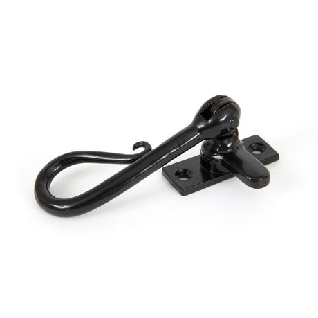 From The Anvil - Black Shepherd's Crook Fastener | Sku. 33956 | Trade Door Handles.
