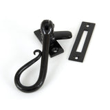 From The Anvil - Black Shepherd's Crook Fastener | Sku. 33956 | Trade Door Handles.