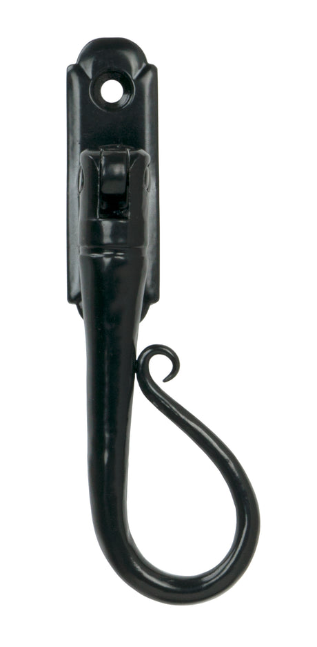 From The Anvil - Black Shepherd's Crook Espag - RH | Sku. 33957 | Trade Door Handles.
