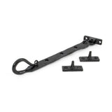 From The Anvil - Black 8" Shepherd's Crook Stay | Sku. 33960 | Trade Door Handles.