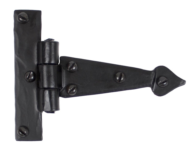 From The Anvil - Black 4" Arrow Head T Hinge (pair) | Sku. 33971 | Trade Door Handles.