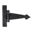 From The Anvil - Black 4" Arrow Head T Hinge (pair) | Sku. 33971 | Trade Door Handles.