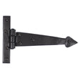 From The Anvil - Black 6" Arrow Head T Hinge (pair) | Sku. 33972 | Trade Door Handles.