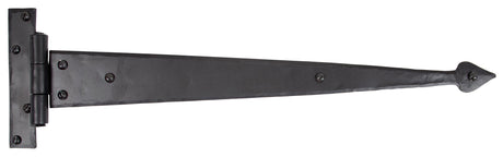 From The Anvil - Black 18" Arrow Head T Hinge (pair) | Sku. 33974 | Trade Door Handles.