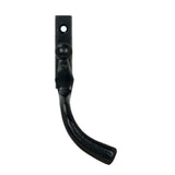 From The Anvil - Black 16mm Peardrop Espag - RH | Sku. 33975 | Trade Door Handles.
