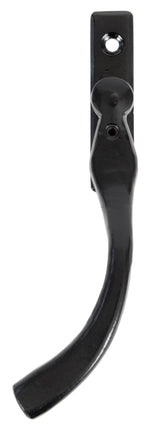 From The Anvil - Black 16mm Peardrop Espag - LH | Sku. 33976 | Trade Door Handles.