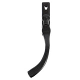 From The Anvil - Black 16mm Peardrop Espag - LH | Sku. 33976 | Trade Door Handles.