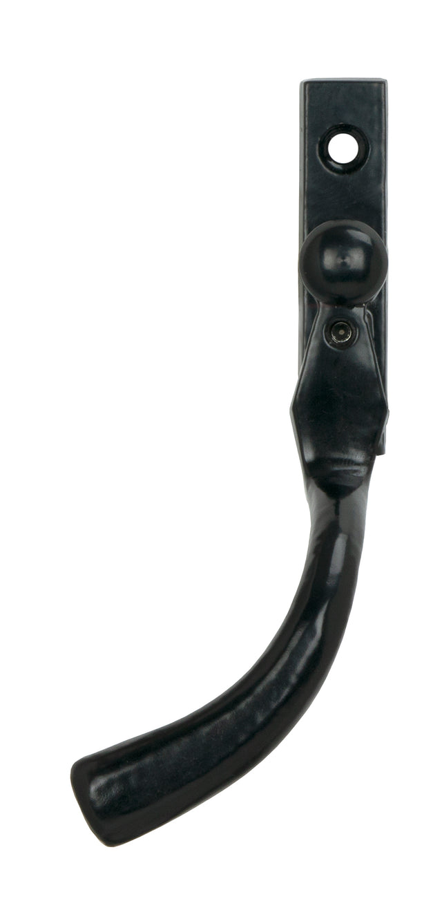 From The Anvil - Black 16mm Peardrop Espag - LH | Sku. 33976 | Trade Door Handles.