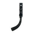 From The Anvil - Black 16mm Peardrop Espag - LH | Sku. 33976 | Trade Door Handles.