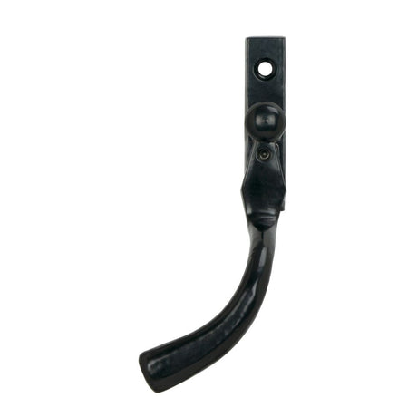 From The Anvil - Black 16mm Peardrop Espag - LH | Sku. 33976 | Trade Door Handles.