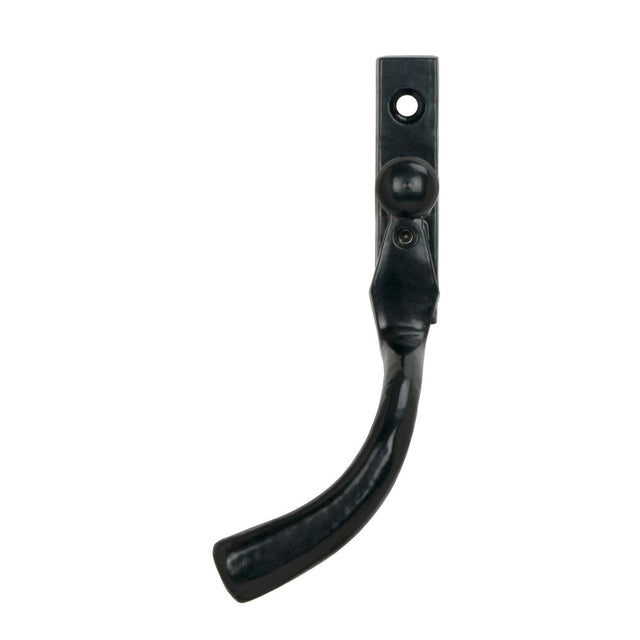 From The Anvil - Black 16mm Peardrop Espag - LH | Sku. 33976 | Trade Door Handles.