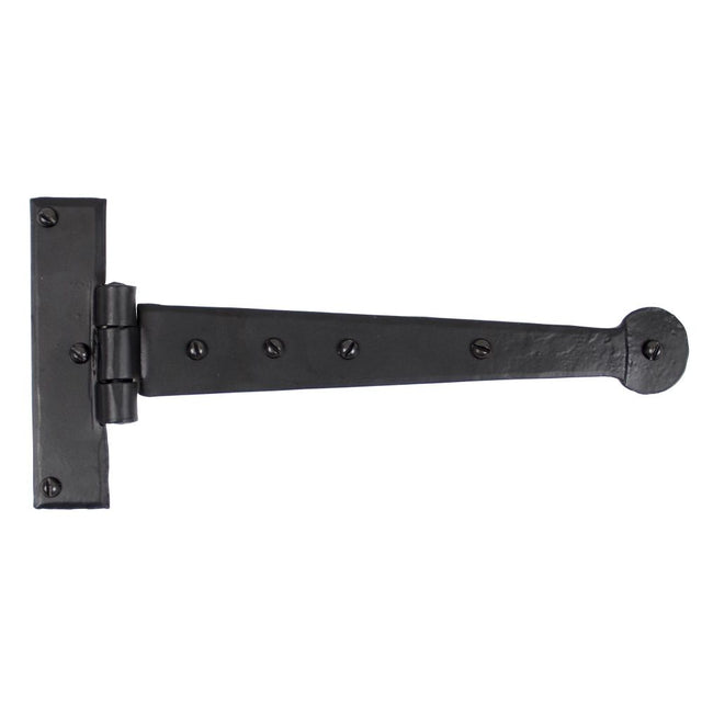 From The Anvil - Black 9" Penny End T Hinge (pair) | Sku. 33988 | Trade Door Handles.